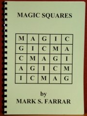 Magic Squares Book by Mark S. Farrar