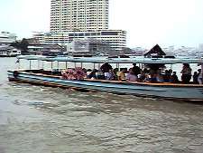 View of an express riverboat
